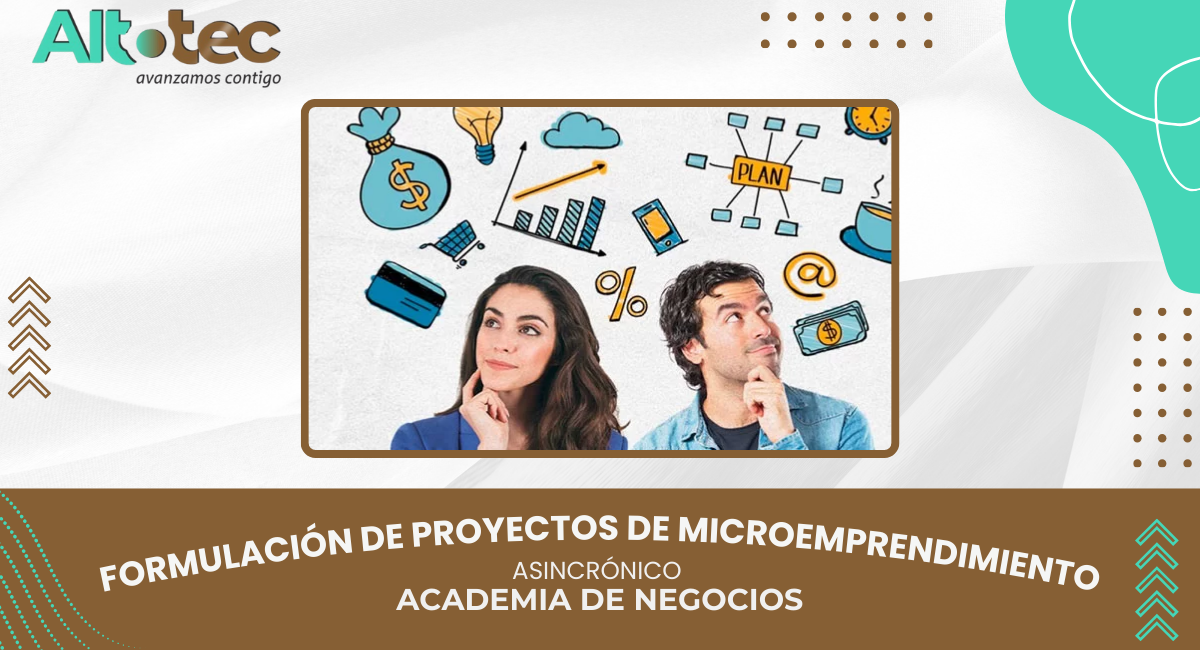 FORMULACIÓN DE PROYECTOS DE MICROEMPRENDIMIENTO